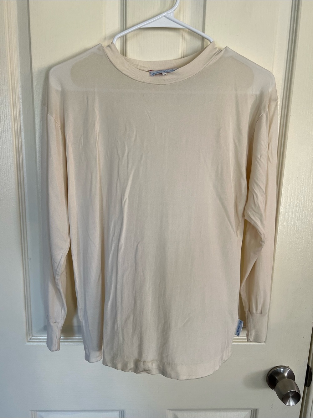 Vintage Thermasilk by Terramar 100% Silk Thermal Top L